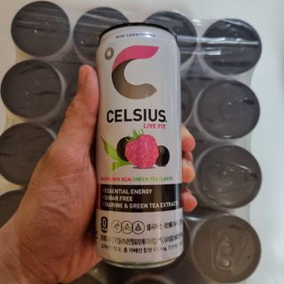 셀시어스 오리지널 325ml 에너지 비타민 피트니스 드링크(24can) 다이어트 음료 — 5점을 준 리뷰어가 2022년 5월 올린 사용 사진