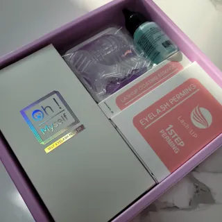 피비에스코리아 [오마이셀프] 셀프 속눈썹펌 키트 뷰러펌 파마 세트 — 5점을 준 리뷰어가 2022년 1월 올린 사용 사진