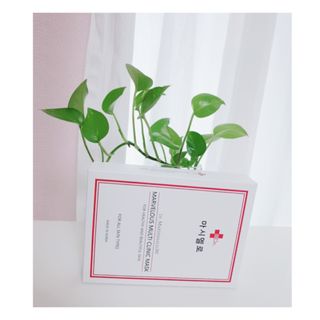 닥터마시멜로 마블러스 멀티 클리닉 마스크 — 5점을 준 리뷰어가 2021년 3월 올린 사용 사진