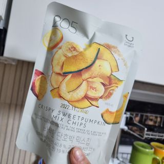 딜라이트 프로젝트 원물칩 2종 6ea(비트 믹스칩, 단호박 믹스칩) — 5점을 준 리뷰어가 2022년 4월 올린 사용 사진