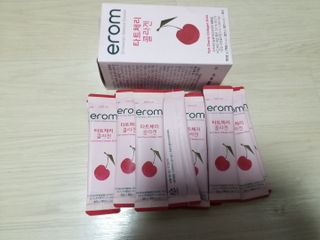 이롬 erom 타트체리 콜라겐 — 5점을 준 리뷰어가 2021년 3월 올린 사용 사진
