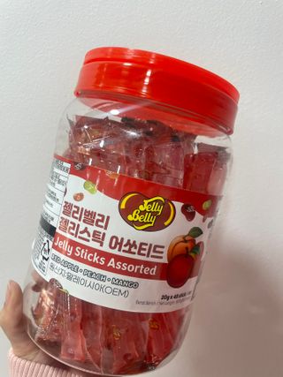젤리벨리 젤리스틱 어쏘티드 900g — 5점을 준 리뷰어가 2022년 11월 올린 사용 사진