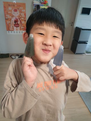 롯데제과 죠스바 아이스 톡톡 젤리 — 5점을 준 리뷰어가 2021년 10월 올린 사용 사진