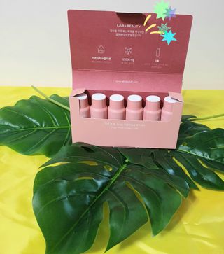 랩앤뷰티 메가 벨벳 콜라겐 12000 — 5점을 준 리뷰어가 2021년 5월 올린 사용 사진