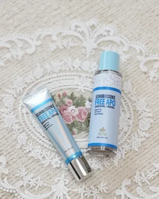 조아산코스메틱 승비 에센스 프리아포 오리엔탈 허브 크림 + 승비 에센스 프리아포 오리엔탈 허브 스킨 SET — 5점을 준 리뷰어가 2022년 5월 올린 사용 사진