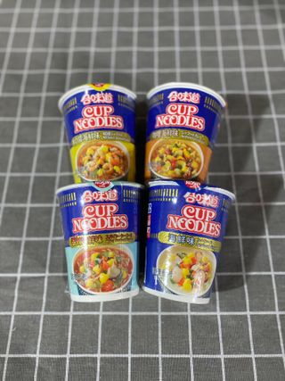 NISSIN 닛신 컵누들  4종 - 씨푸드오리지날, 씨푸드 스파이시, 씨푸드 커리, 씨푸드 XO소스 — 5점을 준 리뷰어가 2022년 4월 올린 사용 사진