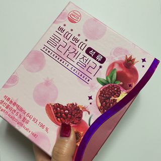 헬스업_쁘띠쁘띠석류콜라겐젤리_20g x 14포 — 5점을 준 리뷰어가 2021년 2월 올린 사용 사진