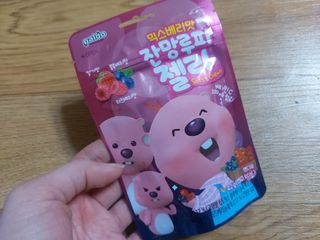 [팔도] 잔망루피젤리 믹스베리맛 42g 8개 — 5점을 준 리뷰어가 2022년 2월 올린 사용 사진