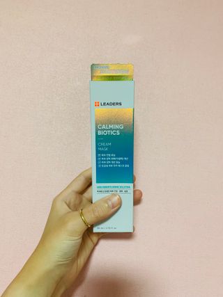 리더스코스메틱 리더스 카밍 바이오틱스 크림 마스크 — 5점을 준 리뷰어가 2021년 9월 올린 사용 사진