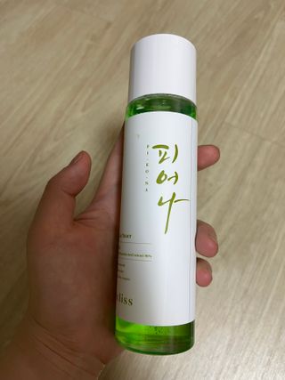 에클리스 피어나 스킨토너 — 4점을 준 리뷰어가 2022년 3월 올린 사용 사진