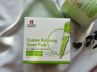 리더스코스메틱 리더스 스텝솔루션 티트리 릴렉싱 토너 패드 — 5점을 준 리뷰어가 2022년 4월 올린 사용 사진