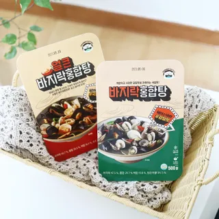 [푸딩팩토리] 바지락홍합탕 500g / 얼큰바지락홍합탕 590g — 5점을 준 리뷰어가 2022년 10월 올린 사용 사진