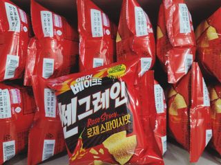 롯데제과 에어베이크드 쎈그레인 — 5점을 준 리뷰어가 2021년 6월 올린 사용 사진