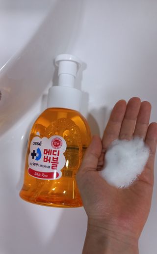 오쎄 메디버블 핸드워시폼 500ml 1+1 — 5점을 준 리뷰어가 2023년 4월 올린 사용 사진