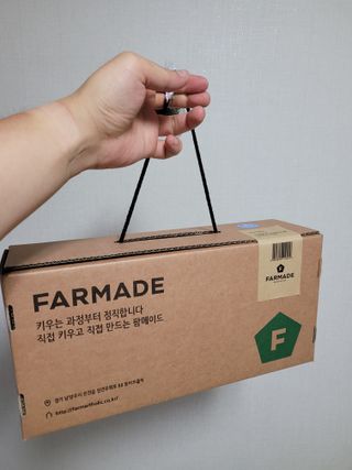 팜아트홀릭 농장에서 직접 키우고, 직접 만드는 호박즙 — 5점을 준 리뷰어가 2021년 9월 올린 사용 사진