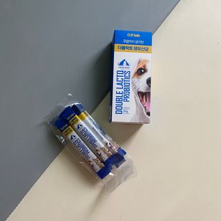 씨디랩 구강에서 장까지 한 번에 관리하는 더블락토 강아지 고양이 유산균 — 5점을 준 리뷰어가 2021년 6월 올린 사용 사진