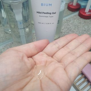 화이트리 비움 약산성 클렌징젤 ,마일드 필링젤 세트 — 5점을 준 리뷰어가 2021년 2월 올린 사용 사진