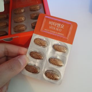 프리마인 먹는건 초간편, 영양소와 흡수율까지 챙겨야 백점.예뻐지는 완벽레시피 비타앤오 30정/CH.V콜라겐필름 30매 — 5점을 준 리뷰어가 2021년 8월 올린 사용 사진