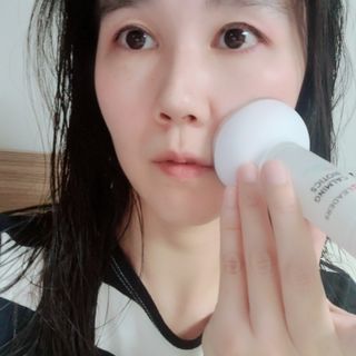 리더스코스메틱 리더스 카밍 페이스 쿨러 + 카밍 바이오틱스 앰플 — 5점을 준 리뷰어가 2021년 8월 올린 사용 사진