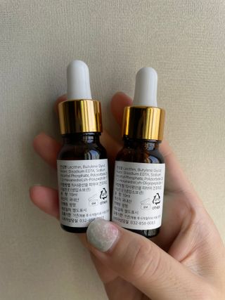 랑팡 EGF+FGF 10ppm 리포좀 앰플 원액 10ml — 5점을 준 리뷰어가 2021년 10월 올린 사용 사진
