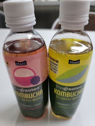 더그레잇티 콤부차 300ml *12개입 (오리지널 6개+베리리치 6개) — 5점을 준 리뷰어가 2022년 7월 올린 사용 사진