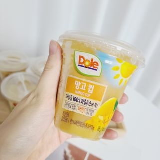 돌 MF[Dole] 파인애플컵/망고컵/복숭아컵 198g 6입X1박스 (맛 1가지 랜덤 발송) — 5점을 준 리뷰어가 2023년 6월 올린 사용 사진