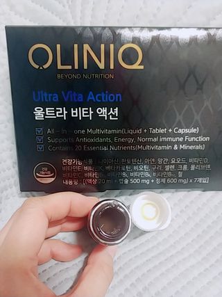 올리닉 울트라비타액션 — 5점을 준 리뷰어가 2021년 12월 올린 사용 사진