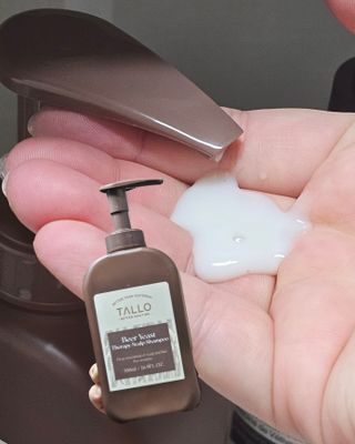 [딸로] 비어이스트테라피 스칼프 샴푸 — 5점을 준 리뷰어가 2024년 1월 올린 사용 사진