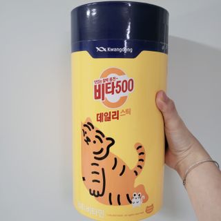 광동생활건강 프리 [광동] VB와 VC를 함유한 멀티 비타민 비타 500 데일리 스틱 180포 — 5점을 준 리뷰어가 2022년 8월 올린 사용 사진