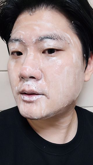 라플로렐 프로방스 로즈 폼클렌저 — 4.5점을 준 리뷰어가 2022년 4월 올린 사용 사진