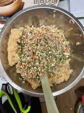 해풀잎 누구나 김밥*1ea [(혼합야채 35g *1ea,  김밥김 (5g, 5ea),  양념간장 (6g, 5ea), 참기름(5g, 2ea)] — 3.5점을 준 리뷰어가 2022년 7월 올린 사용 사진