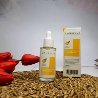랑벨 비타 에너지 잡티 앰플 50ml 고농축 비타민, 저자극, 수분 촉촉, 미백 앰플 — 5점을 준 리뷰어가 2022년 3월 올린 사용 사진