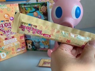 다나음 셀렌에 빠진 아연면역젤리 열대과일맛+사과맛 — 5점을 준 리뷰어가 2021년 3월 올린 사용 사진