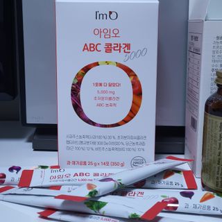 아임오 ABC 콜라겐 젤리 14포 — 5점을 준 리뷰어가 2022년 2월 올린 사용 사진