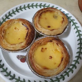디앙뜨 포르투갈 에그타르트 오리지널 맛+패션후르츠+초콜릿타르트 맛 중 택1 — 5점을 준 리뷰어가 2021년 8월 올린 사용 사진