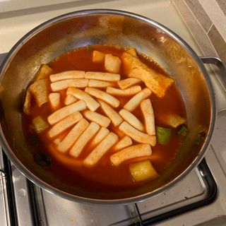 응큼떡볶이 — 5점을 준 리뷰어가 2021년 3월 올린 사용 사진