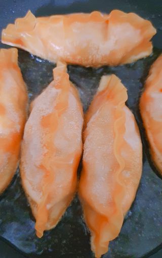 한만두 진한 해물맛 짬뽕만두 1kg — 5점을 준 리뷰어가 2021년 4월 올린 사용 사진