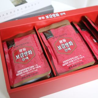 광동생활건강 [광동]진하고 깊은 풍미, 광동 보감쌍화진액 100mL * 18포 — 5점을 준 리뷰어가 2024년 7월 올린 사용 사진