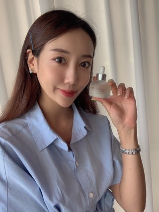 브에노 파리퀸 윌 페이스 오일 — 5점을 준 리뷰어가 2021년 8월 올린 사용 사진