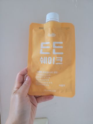 [덜다] 든든 식물성 단백질 쉐이크 40g X 7입 (곡물/딸기) — 5점을 준 리뷰어가 2023년 8월 올린 사용 사진