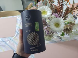 프리마인 자체 기업부설 연구소에서 찾아낸 건강한 수면의 비밀.  슬립토 플러스 30포 — 4점을 준 리뷰어가 2023년 1월 올린 사용 사진