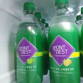 몽베스트 Montbest with Sparkling water Lime20병 — 5점을 준 리뷰어가 2021년 10월 올린 사용 사진