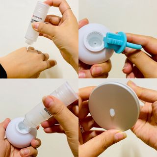 리더스코스메틱 리더스 카밍 페이스 쿨러 + 카밍 바이오틱스 앰플 — 5점을 준 리뷰어가 2021년 8월 올린 사용 사진