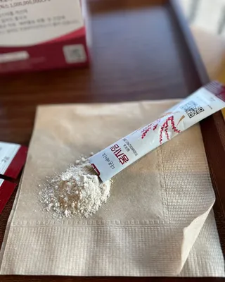 하루 1포로 콜레스테롤, 유산균, 고역가 소화효소까지 한번에 섭취! 다온바이오 홍자임 1개월분(30포) — 5점을 준 리뷰어가 2023년 2월 올린 사용 사진