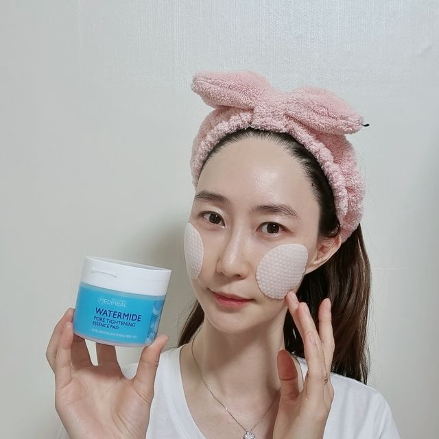 메디힐 워터마이드 포어 타이트닝 에센스 패드 리뷰 사진
