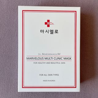 닥터마시멜로 마블러스 멀티 클리닉 마스크 — 5점을 준 리뷰어가 2021년 5월 올린 사용 사진
