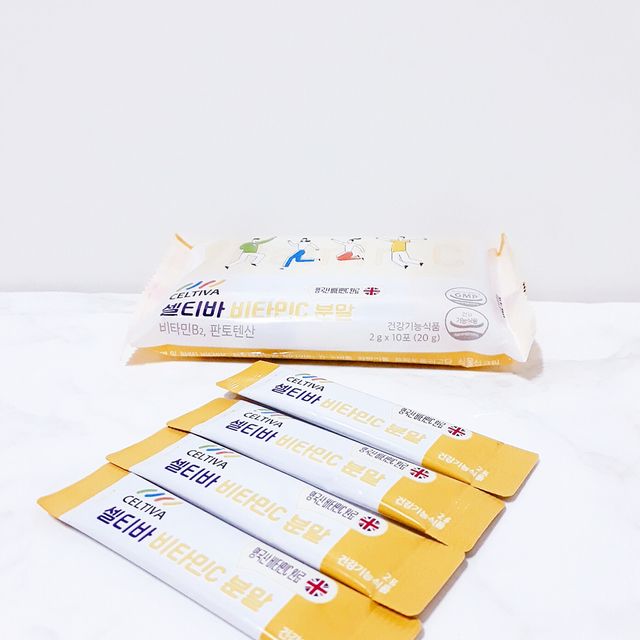 셀티바 비타민C 분말 리뷰 사진