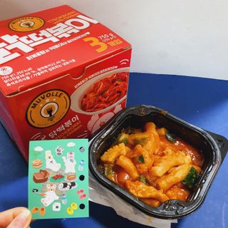 한성기업 무볼레 닭떡볶이+해물떡볶이 2종 세트 — 5점을 준 리뷰어가 2021년 10월 올린 사용 사진