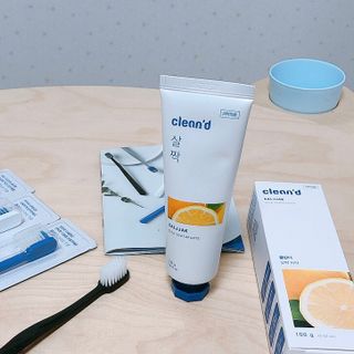 주식회사 클린디 [클린디] 고기능성 칫솔 세트_기능모/탄력모/미세모/초극세모 — 5점을 준 리뷰어가 2022년 3월 올린 사용 사진