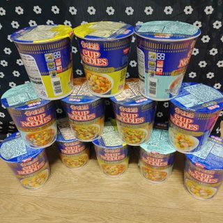 NISSIN 닛신 컵누들  4종 - 씨푸드오리지날, 씨푸드 스파이시, 씨푸드 커리, 씨푸드 XO소스 — 5점을 준 리뷰어가 2022년 2월 올린 사용 사진